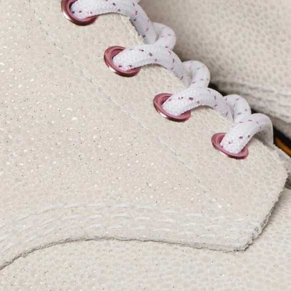 Dr. Martens Women's 1460 Bejeweled Lace-Up Boots - White NWB - Picture 9 of 10